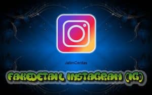 Fakedetail Instagram (IG) Buat Foto Profile IG Palasu Keren