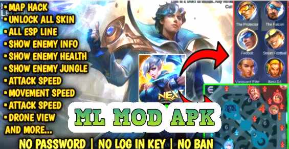 ML Mod Apk Unlimited Diamonds 1 Hit Kill Versi Baru Anti Banned