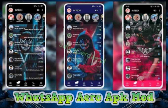 WhatsApp Aero Apk Mod Link Download iOS WA Aero Hazar Apk