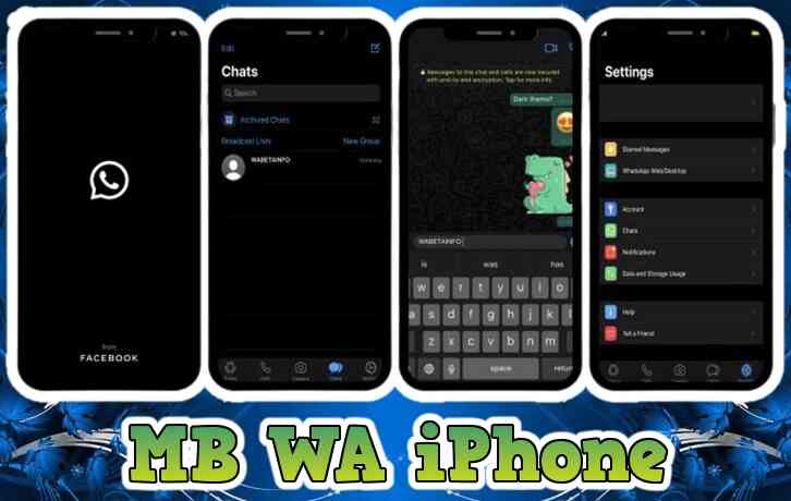 MB WA iPhone Link Download WhatsApp MB iPhone Apk Terbaru